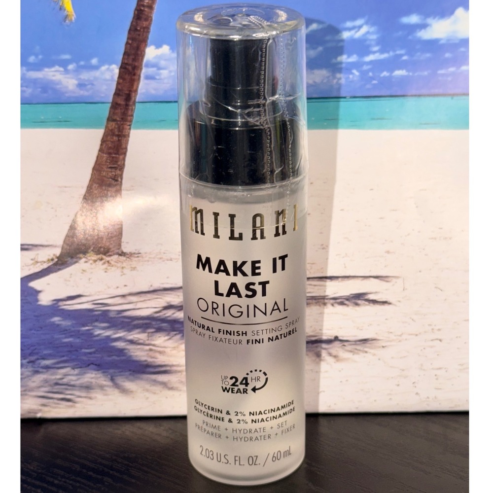 Milani Make It Last Original Setting Spray 24HR Wear Niacinamide 2.03oz New